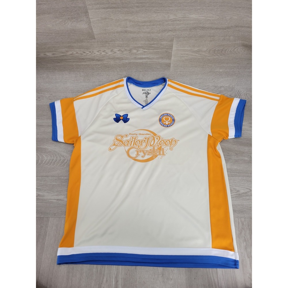 BoxLunch Sailor Moon Crystal Sailor Venus Jersey Unisex 2XL Anime Cosplay